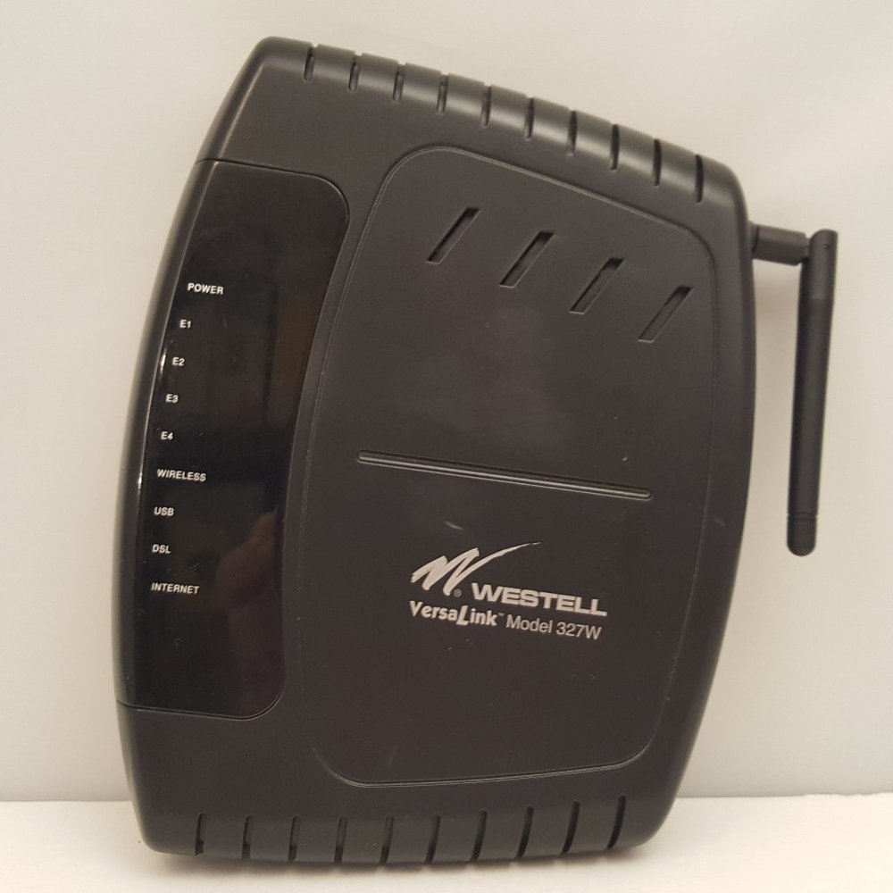 WESTELL VersaLink 327W Wireless Router w/ 4 10/100 Ethernet Ports D90-327W14-06